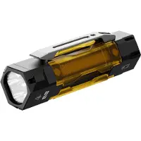Wuben E8 Black, aufladbare, modulare Camping- und EDC-Taschenlampe mit 365nm-UV-Licht, 1300 Lumen