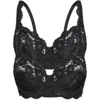 Sassa Bügel-BH "2er Pack Bügel BH CLASSIC LACE", Damen, Gr. 95, Cup D, schwarz (schwarz schwarz), Obermaterial: 90% Polyamid PA. 10% Elasthan EL., BHs Bügel-BH