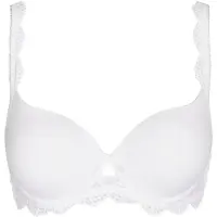 Nina von c. Dirndl-BH NINA VON C. "Push Up Dirndl BH Silver Edition", Damen, Gr. 75, Cup C, weiß, Obermaterial: 86% Polyamid PA. 14% Elasthan EL., BHs Dirndl-BH