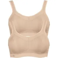 Anita Sport-BH "Sport BH momentum", Damen, Gr. 90, Cup F, beige (desert desert), Stoff, Obermaterial: 70% Polyester PES. 15% Polyamid PA. 15% Elasthan EL., BHs Sport-BH