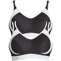 Anita Sport-BH "Sport BH extreme control", Damen, Gr. 90, Cup B, schwarz (schwarz schwarz), Stoff, Obermaterial: 76% Polyester PES. 19% Polyamid PA. 5% Elasthan EL., BHs Sport-BH