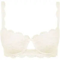 Nina von c. Dirndl-BH NINA VON C. "Balconnet Dirndl BH Silver Edition", Damen, Gr. 85, Cup A, beige (champagner), Obermaterial: 86% Polyamid PA. 14% Elasthan EL., BHs Dirndl-BH