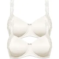 Susa Minimizer-BH "2er Pack Minimizer BH mit Bügel London", Damen, Gr. 85, Cup B, beige (champagner champagner), Obermaterial: 77% Polyamid PA. 23% Elasthan EL., BHs Minimizer-BH