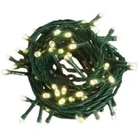 Linder Exclusiv GmbH LEX 80er LED Lichterkette für Innen- und Außenbereich, IP44, 6,3 m