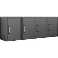 PRIMEYARD 336 x 84 cm Mülltonnenbox, anthrazit - (GFPV01104)