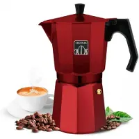 Cecotec Italienische Kaffeemaschine Mokclassic 600 Red