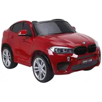 Wisam Elektroauto BMW X6 Rot lackiert Kinderfahrzeug Ledersitz