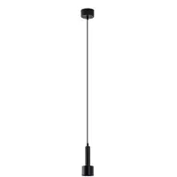 Zambelis LED-Hängeleuchte 22177, schwarz, Ø 7 cm, Metall