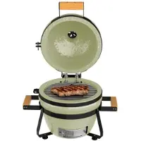 Cecotec Keramikgrill Holzkohlegrill DragonFire 3200. Beständig bis 1000 ºC, Durchmesser 32 cm, Rise & Feast System, Hermetisc...