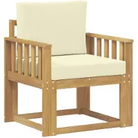 vidaXL 2 Stück Outdoor-Sofagarnitur Polyester Weiß und Creme