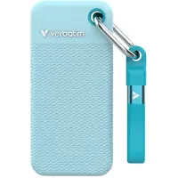 Verbatim Pocket SSD, 1 TB, USB Typ-C, 3.2 Gen 2 (3.1 Gen 2), 1000 MB/s, 10 Gbit/s, Blau