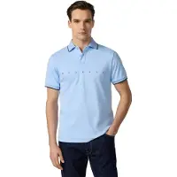 Hackett London für Herren. HM5600188 Polo-Shirt ?Hs Essential? in Blau (L), Lässig, Baumwolle, Kurzarm