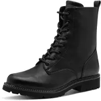 Tamaris Schnürstiefel Schwarz