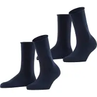 Esprit "Basic Pure" 2 Paar, 2 Paar tlg. ohne einschneidendes Bündchen, Basic-Socke, Uni-Strümpfe atmungsaktiv
