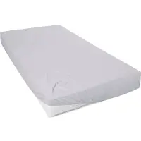 PRIMERA Bettlaken "HANS der Frische", grau (granit), B:100cm L:200cm, Baumwoll-Jersey, Obermaterial: 100% Baumwolle, Bettlaken, Bettlaken, hygienefinish, saugt Mikroben wie Pilze und Schimmel auf