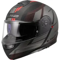LS2 Modular Helm LS2 FF908 STROBE II Code Mattschwarzgrau größe XXL