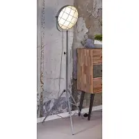 MSZ Design Zijlstra Stehleuchte Stativleuchte GRILL mit LED Metallschirm in Vintage Grey Grau 60x60x165 cm