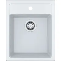 Franke Sirius - Tectonite Spülbecken SID 610-40, 430x530 mm, weiß 114.0503.010