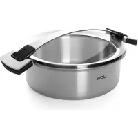 Woll Bratentopf 24 cm Rund 4 Liter 824CO
