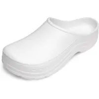 Ladeheid Gartenclogs für Damen Ultraleicht EVA Gartenschuhe LA-CA-ComoWoman (Weiß, 39)