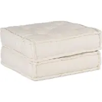 Syfax Modulares Sofaelement Creme 70x70x36 cm Stoff