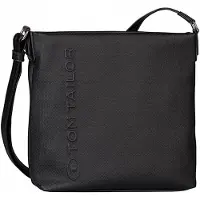 Tom Tailor Umhängetaschen Rosa, Cross bag S, black, Schwarz