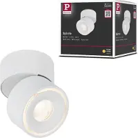 Paulmann Spircle LED-Aufbaustrahler weiß matt