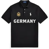 Ralph Lauren für Herren. 710B20862001 Polo Classic Fit Deutschland schwarz (XXL), Lässig, Baumwolle, Kurzarm
