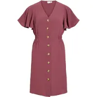 Vila Vigabsen Kurzärmeliges Minikleid