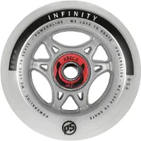 Powerslide Infinity 80 Rtr Abec9 Buchsen 4 Einheiten Silber Silber One Size