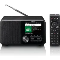 Kendo IR DAB Radio+ 25EX DAB+ Internetradio (USB Mediaplayer, Bluetooth, Wecker, UKW, 10 Watt, Hotel-Modus)