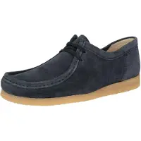 Sioux Schnürschuh "Grashopper-H-011", Herren, Gr. 40 (UK 6 1/2), blau (dunkelblau), Obermaterial: 100% Kalbsveloursleder CAVL. 100% Naturkautschuk NaRubber., Schuhe Schnürschuh