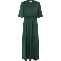 Cream Midikleid "Damen Kleid CRVerena", Damen, Gr. 46, N-Gr, grün (pine grove), Obermaterial: 98% Polyester PES. 2% Elasthan EL., Kleider Midikleid