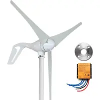 OEM Windkraftgenerator, effiziente Energieumwandlung, benutzerfreundliches Design, 400W 3 Blätter MPPT-a, 12V
