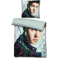 Sleezzze Mikrofaser Wendebettwäsche Justin Bieber von Sid Maurer 155 x 220 + 80 x 80 cm