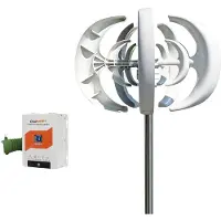 OEM Windturbine, hohe Effizienz, Betrieb bei niedrigen Windgeschwindigkeiten, Hybrid-Controller 1, 2000W-a, 24V-a