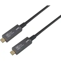 Equip Aktives optisches USB-C-Kabel, 7.5m, PD 60W, 8K/60Hz, 10 Gbit/s, Video + Daten + PD, 7,5 m, USB C, USB C, USB 3.2 Gen 2 (3.1 Gen 2), 10 Gbit/s, Schwarz