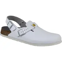 Birkenstock Tokio ESD Clog Herren, weiß Weite: normal weiß Größe 48