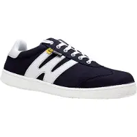 To Work For Sicherheitsschuh "Half Pipe" Gr. 46, blau, 46, Obermaterial: 100% sonstige Fasern AF., Schuhe, Sicherheitsschuh