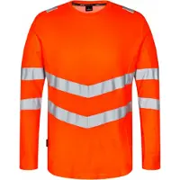 Engel Warnschutz Langarmshirt Safety 9545-182-10 Gr. 6XL orange