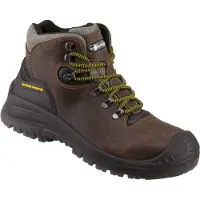 Canadian Line Sicherheitsschuh "Stelvio" Gr. 47, braun, 47, Obermaterial: 100% Kunstleder synt.leather., Schuhe, Sicherheitsschuh