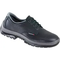 Canadian Line Sicherheitsschuh "Class" Gr. 47, schwarz, 47, Obermaterial: 50% Rindsleder Leather cow. 50% Lammleder LEL., Schuhe, Sicherheitsschuh