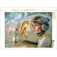 CALVENDO Puzzle – Viel Abenteuer im Weltraum | 1000 Teile, fertige Größe: 64 x 48 cm | Fotopuzzle für entspannte Stunden