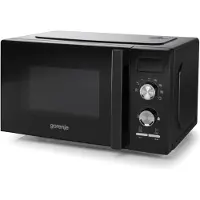 Gorenje MO20A3BH, Arbeitsplatte, Kombi-Mikrowelle, 20 l, 800 W, Eingebautes Display, LED