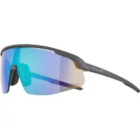 Alpina sport Sonnenbrille Alpina Turbo Pro Q-Lite Midnight Grey Matt/ Green Mirror