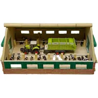 Kids Globe Bauernhof-Schuppen 21,2x30x11,2 cm im Maßstab 1:87