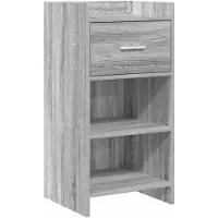 Syfax Sideboard Grau Sonoma 40 x 36 x 80 cm Holzwerkstoff