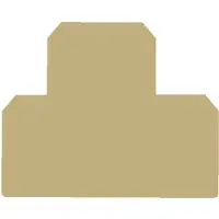 Weidmuller Endplatte 54mm Beige - 1397160000 [5 Stück]