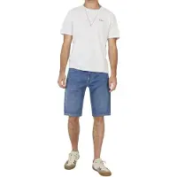 Pepe Jeans für Herren. PM80000444AG Gymdigo Slim Shorts blau (31), Lässig, Baumwolle, Denim