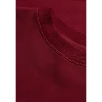 Superdry für Damen. W2012627A Wesentliches Heritage Sweatshirt burgunderrot (L), Lässig, Baumwolle, Bordeaux